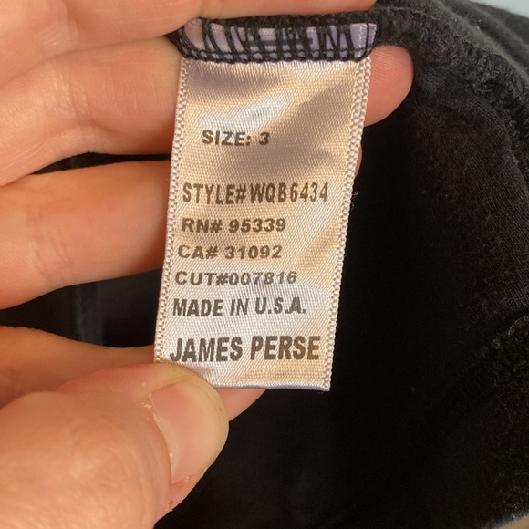 Women’s Standard James Perse Womens Size L Black Bodycon 3/4 Sleeve Midi Dress - Picture 6 of 11